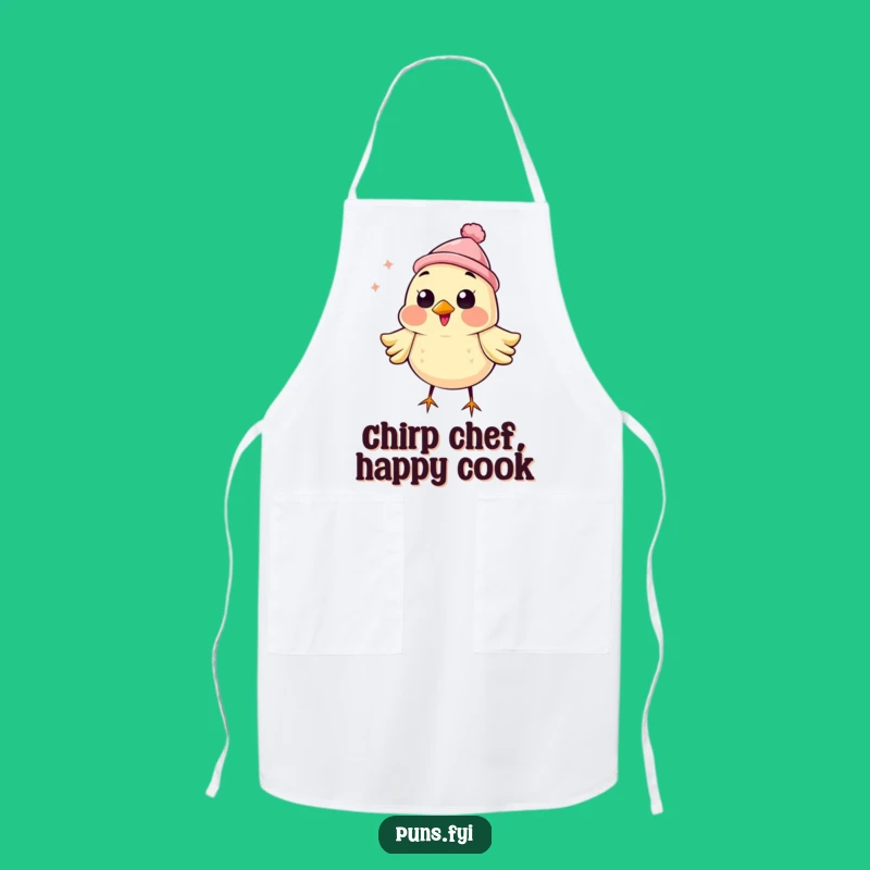 Funny Bird Hat Apron: Cook with Cheer and Hilarious Style