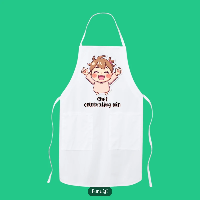 Funny Joyful Character Apron: Cook with Cheers and Delight!