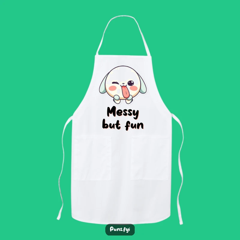 Funny Kitchen Prankster Apron - Playful Character Cooking Accessory Gift