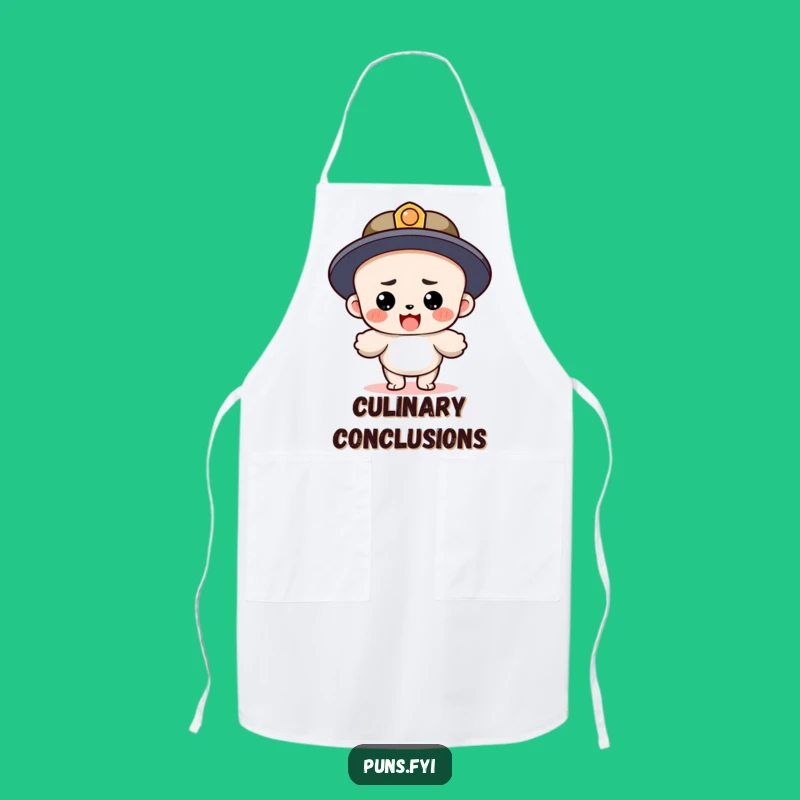 Funny Period Character Apron: Cooking Up Great Sentences!