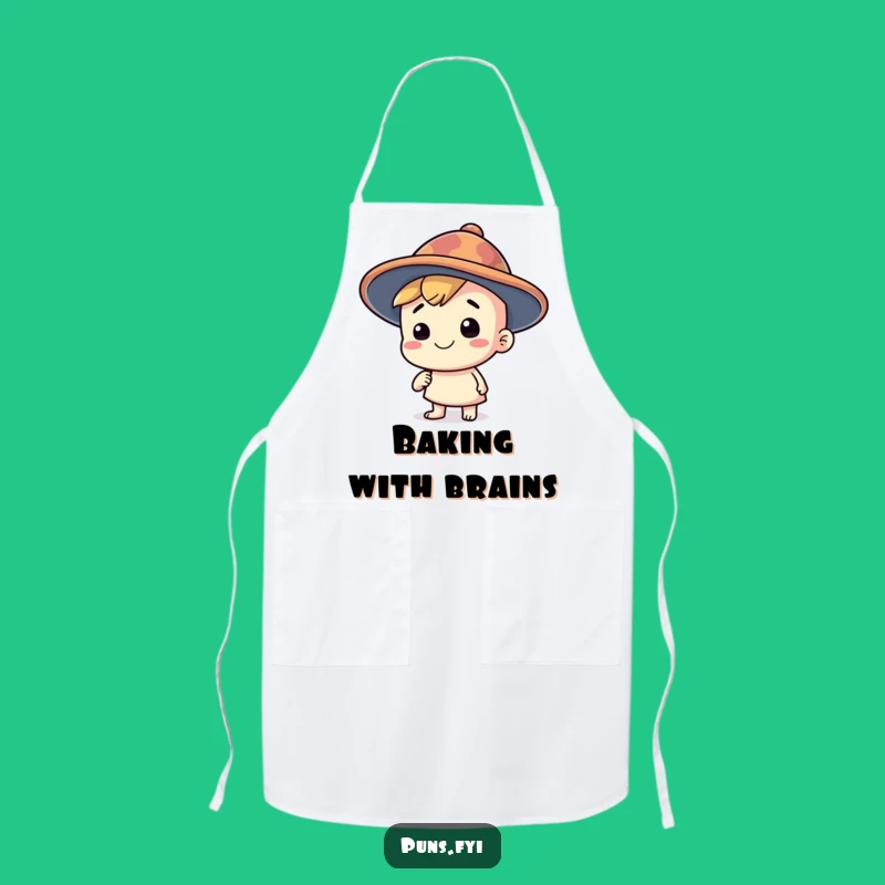 Funny Thinking Cap Apron: Cook Up Your Most Creative Recipes