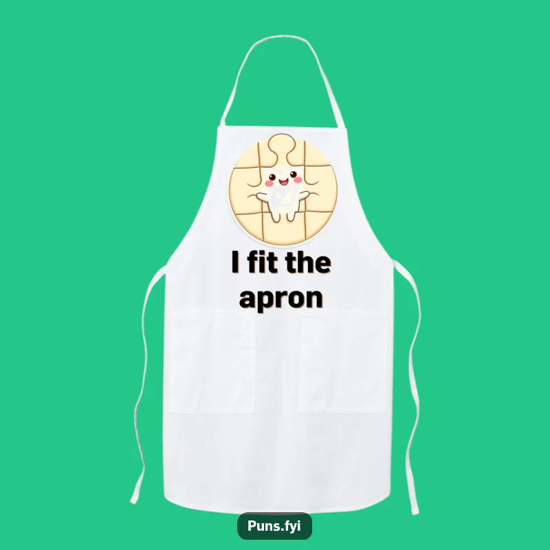 Funny Puzzle Piece Apron: Cook with Your Perfect Fit in Style