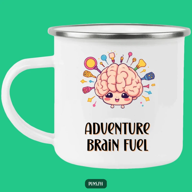 Funny Brainstorm Camping Mug: Fuel Your Creative Adventures!