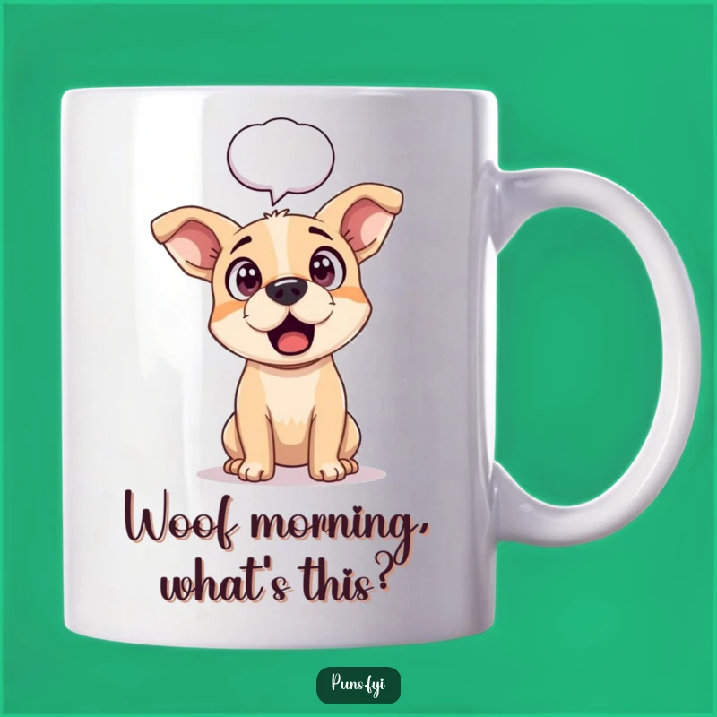 Funny Dog Surprise Mug: Hilarious Gift for Dog Lovers Who Hear the Unexpected