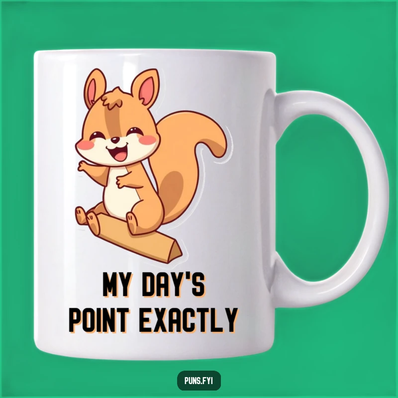 Funny Squirrel Exclamation Point Mug: A Hilarious Gift for Joyful Moments