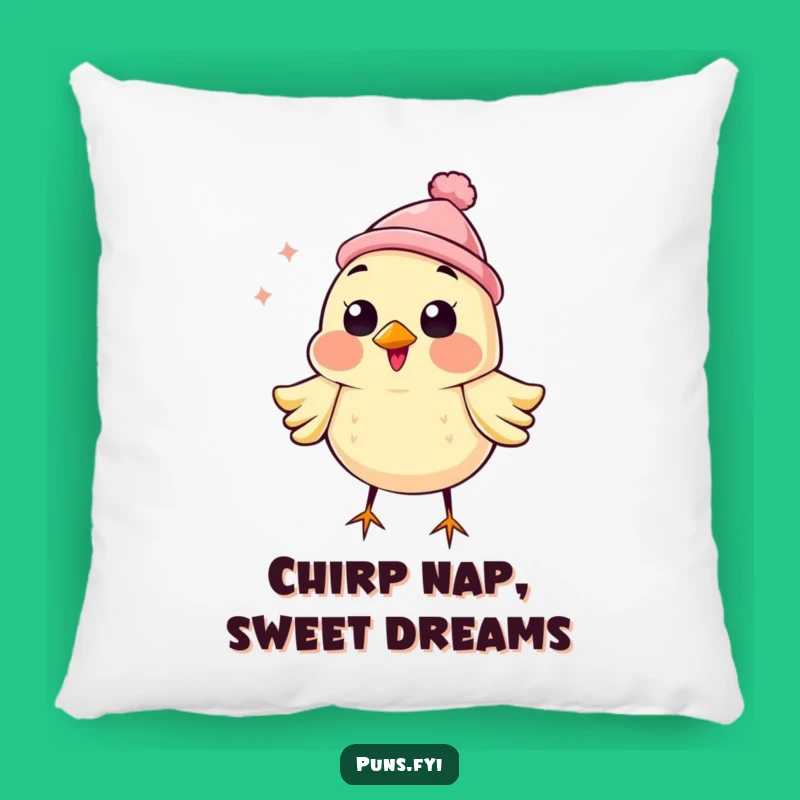 Funny Bird Hat Pillow: Cozy Comfort Meets Cheerful, Chirpy Design