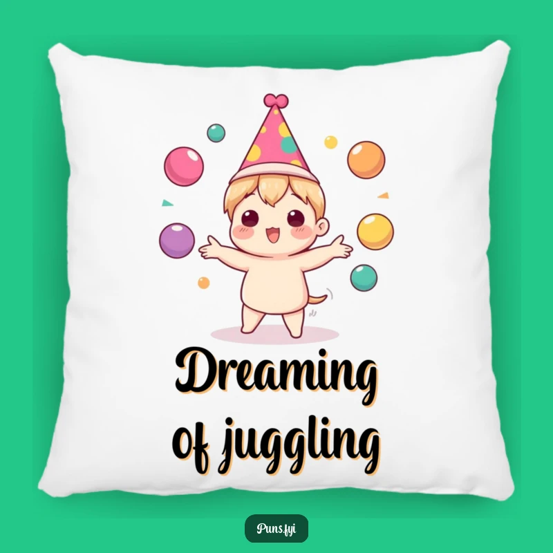 Funny Soft Party Character Pillow: Juggling Comfort, Perfect Gift!