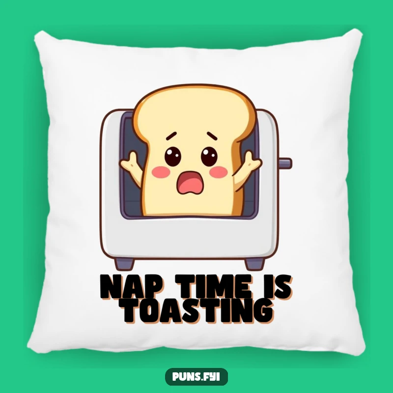 Funny Surprised Bread Pillow, Cozy and Hilarious Gift for Bread Lovers and Home Decor