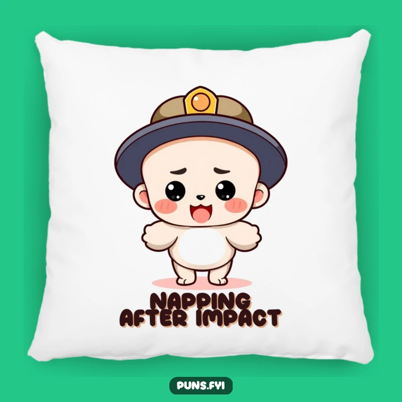 Comfy Funny Period Character Pillow: Rest After a Lengthy Sentence!