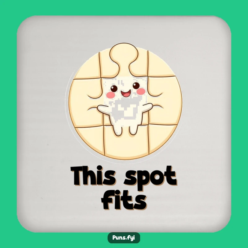 Funny Puzzle Piece Coaster: Protect Surfaces with Your Perfect Fit