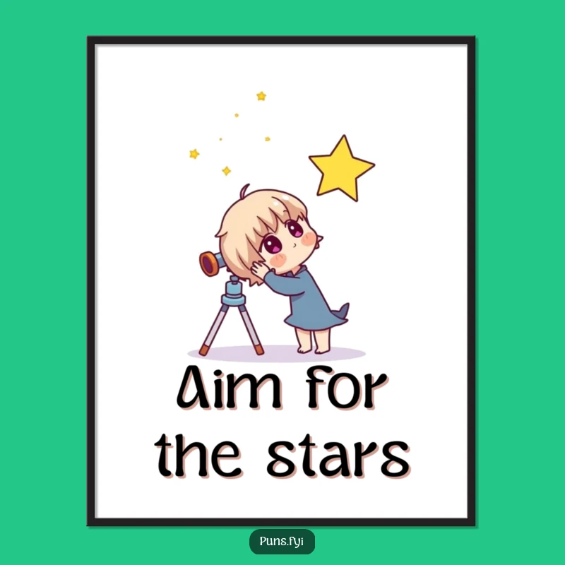 Funny Cosmic Wonder Poster - Inspiring Character Art for Your Wall Gift