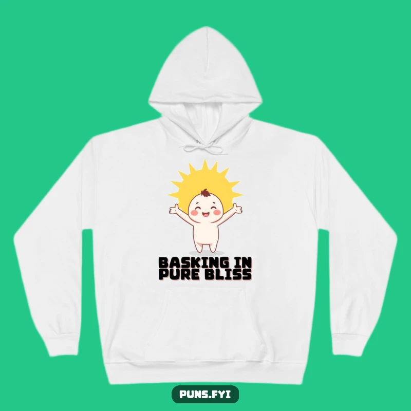 Funny Happy Character Hoodie: Feel the Sunshine Warmth!