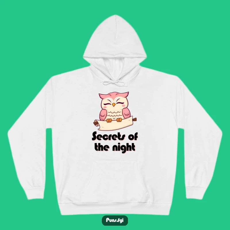 Funny Kawaii Owl Hoodie: Knowledge Seeker Sweatshirt, The Ultimate Funny Gift