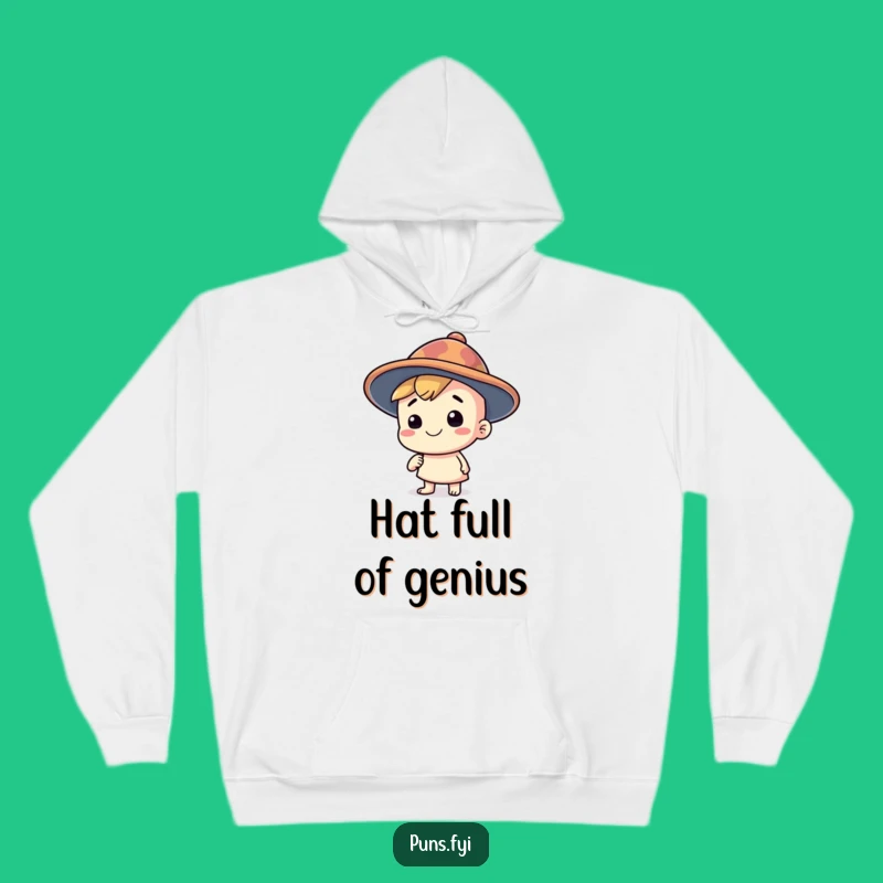 Funny Thinking Cap Hoodie: Cozy Up with Your Craziest Ideas