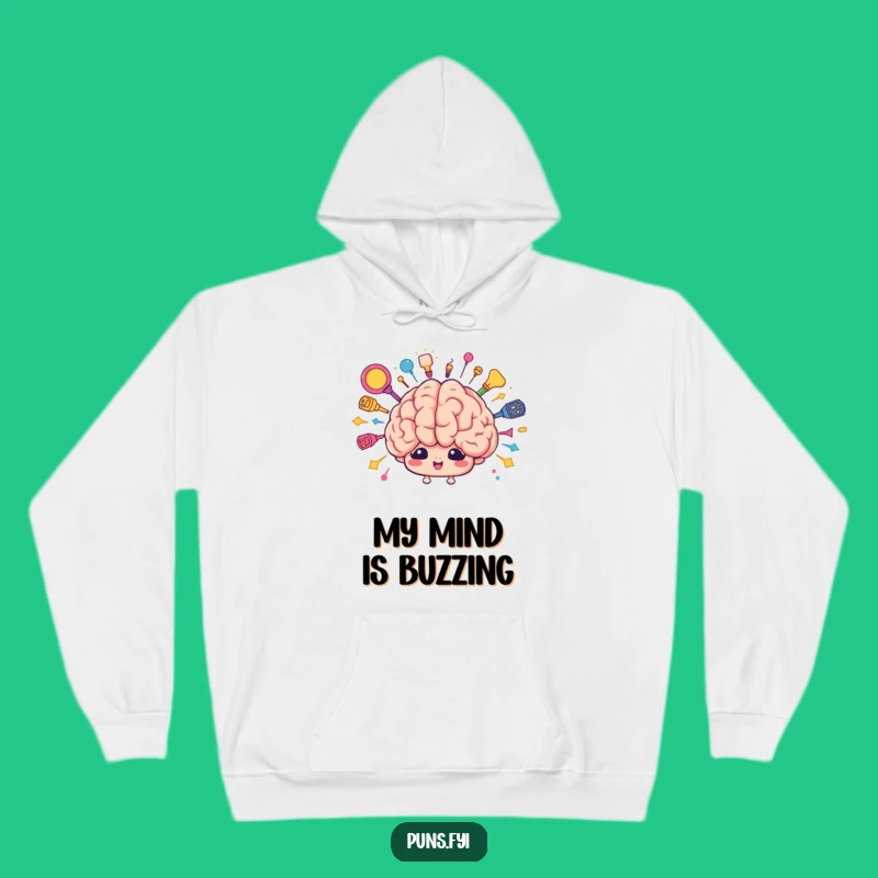 Funny Brainstorm Hoodie: Cozy Comfort for Creative Minds!