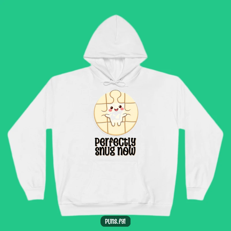 Cozy Funny Puzzle Piece Hoodie: Embrace Your Perfect Fit Warmly