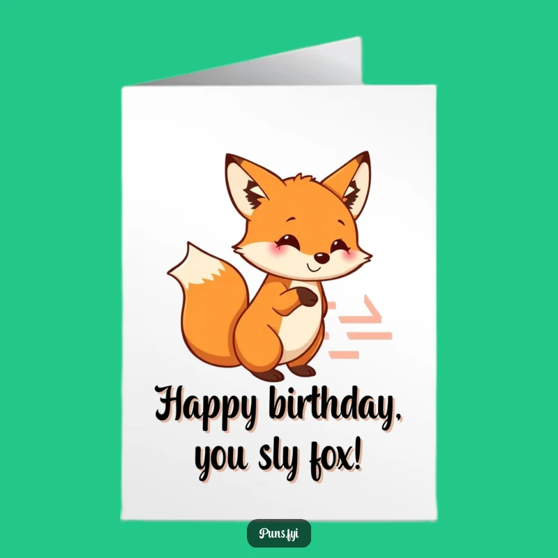Free Printable Fox Birthday Card: Clever Maze Humor Downloadable Gift