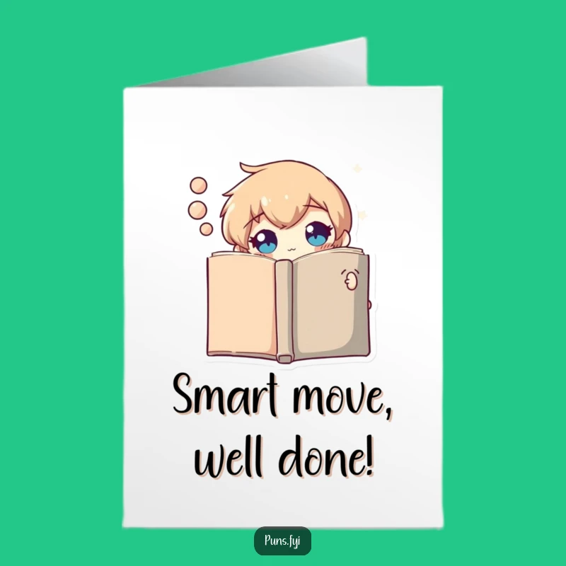 Free Printable Congrats Card: Curious Thought Bubble’s Discovery, Humorous Downloadable Greeting