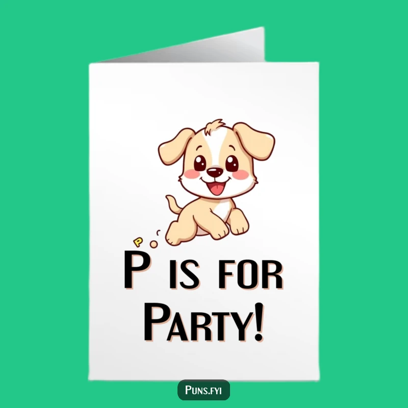 Free Printable Congratulations Card: Puppy P Chase Fun - Downloadable Gift for Winners