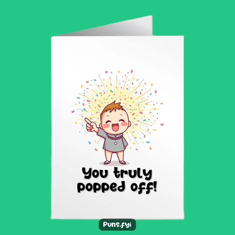 Free Printable Confetti Congrats Card: Exploding Burst Downloadable Gift