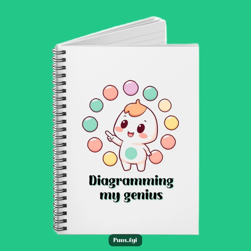 Funny Connection Notebook: Character Links Circles, Journal Your Plans