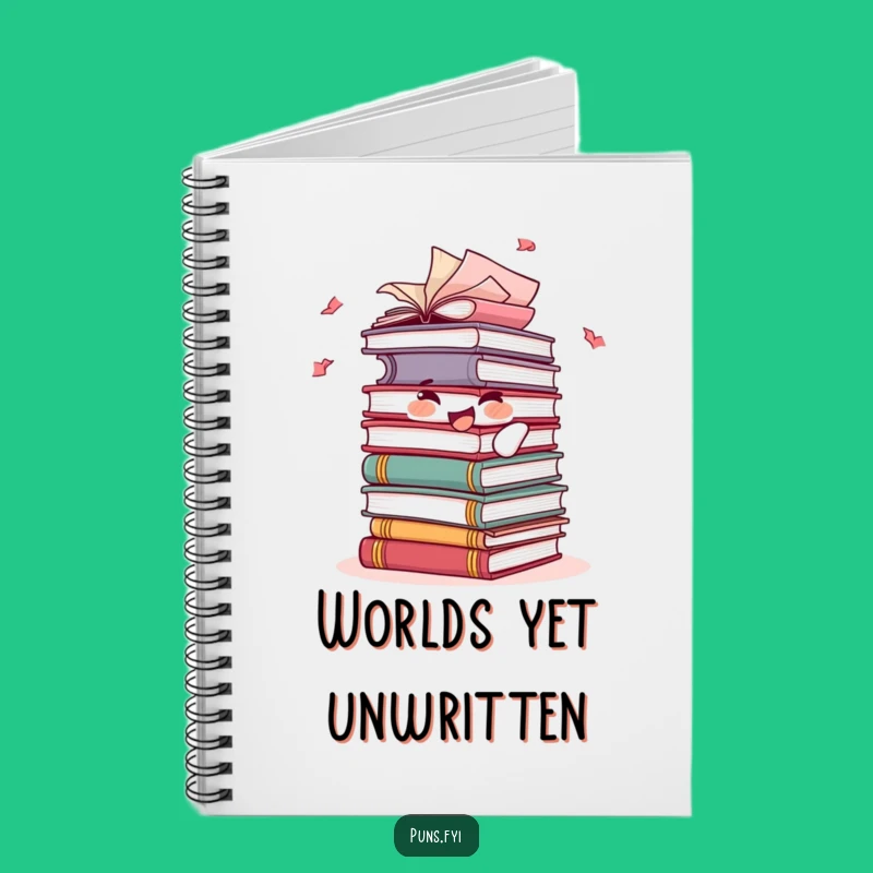 Funny Book Stack Notebook: Joyful Journal, Cute & Hilarious Stationery, Perfect Funny Gift