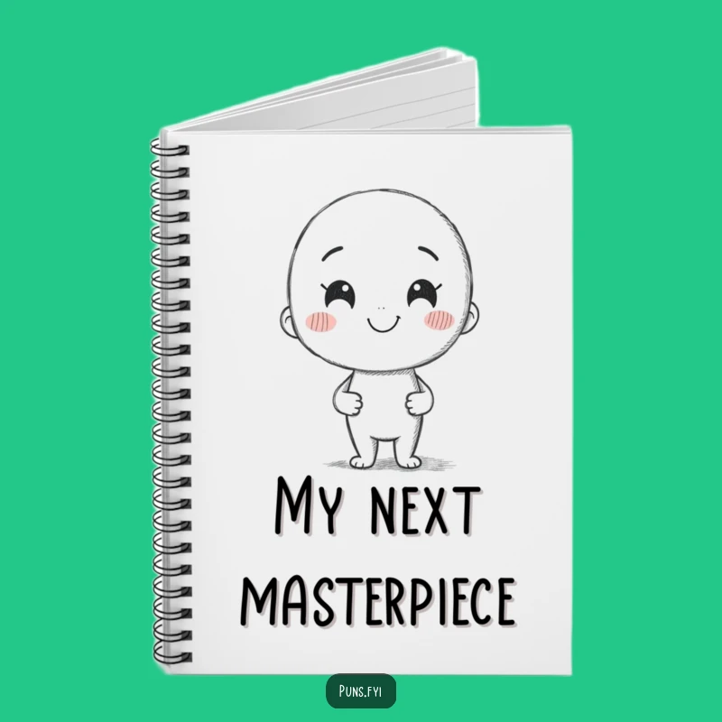 Funny Pencil Art Notebook: Smiling Sketchbook, Cute & Hilarious Stationery, Perfect Funny Gift