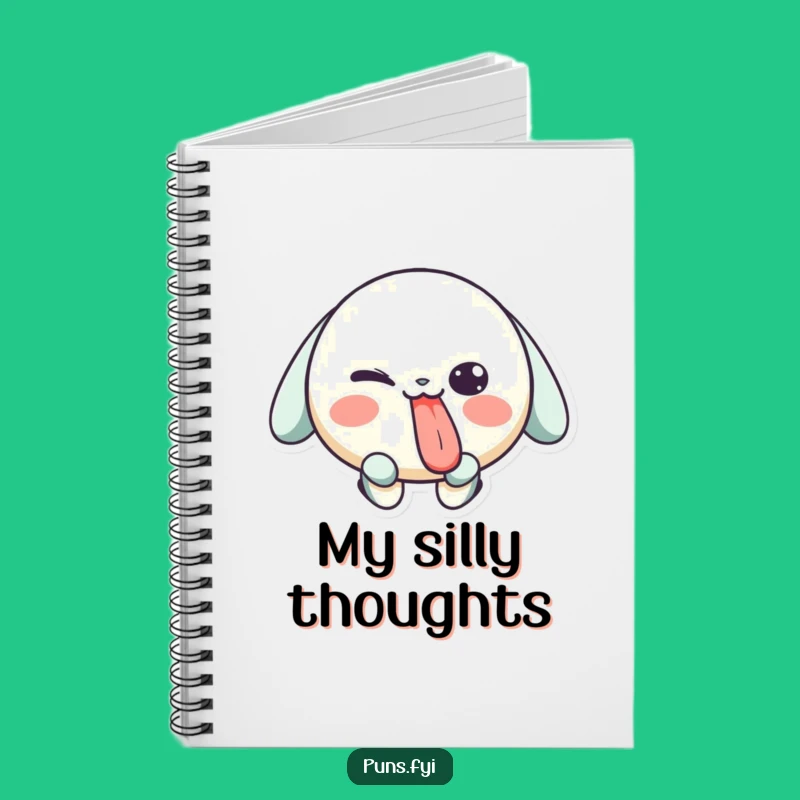 Funny Playful Notebook - Jot Down Ideas with Cheeky Character Journal Gift