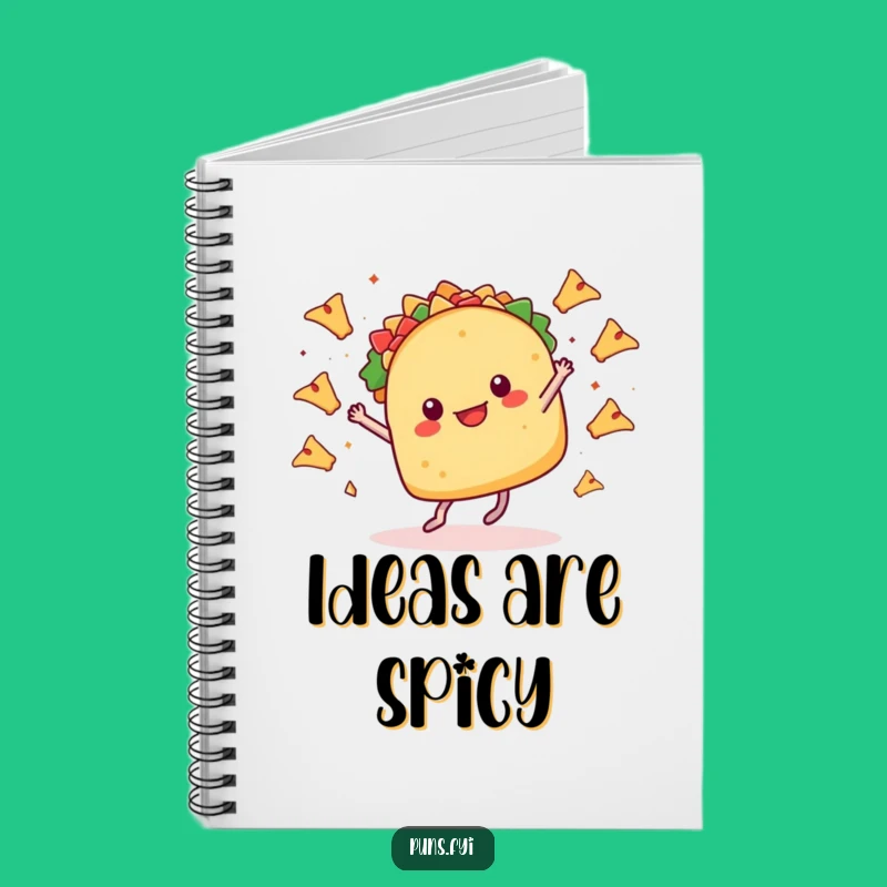 Funny Taco Dance Notebook: Jot Down Your Fiesta Ideas with Hilarious Style!