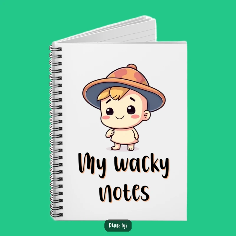 Funny Thinking Cap Notebook: Capture Every Quirky, Brilliant Thought