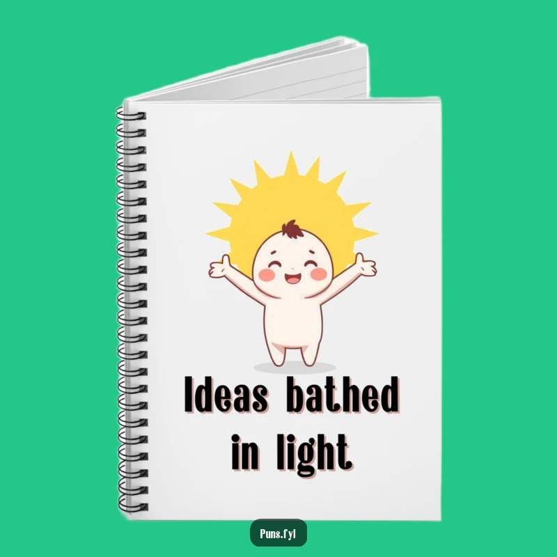 Funny Happy Character Notebook: Write with Sunshine and Joy!