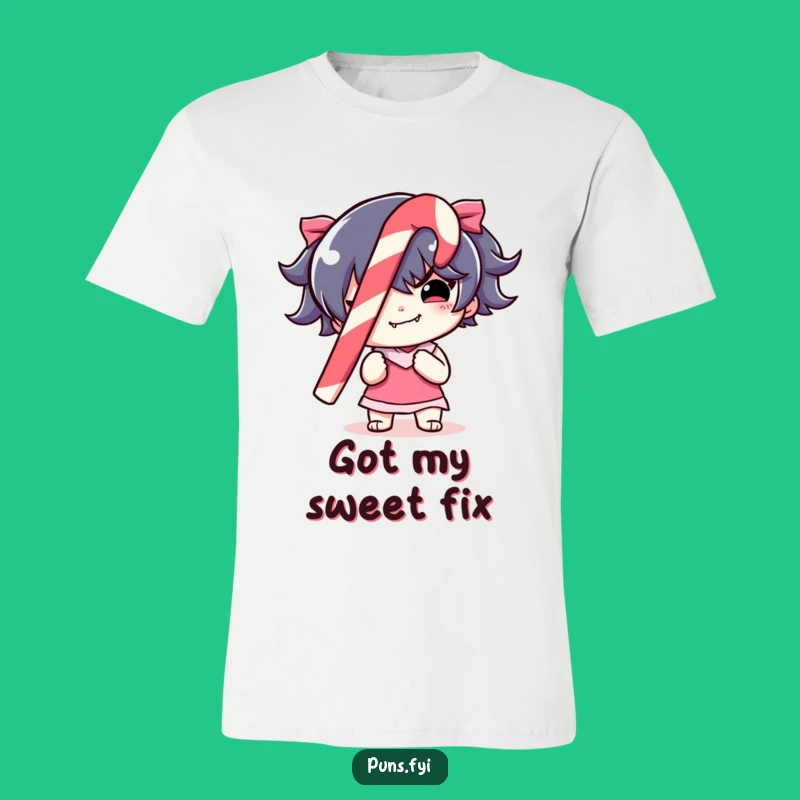 Funny Candy Cane Mischief T-Shirt: Wear Your Holiday Spirit, A Delightful Funny Gift!