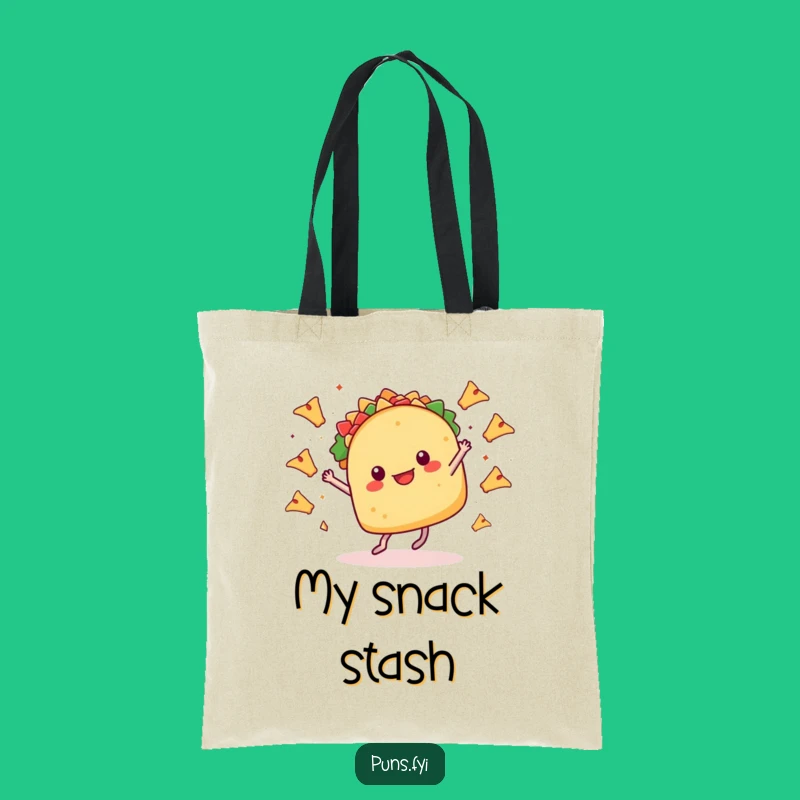 Funny Taco Dance Tote Bag: Carry Your Fiesta Essentials with Hilarious Style!